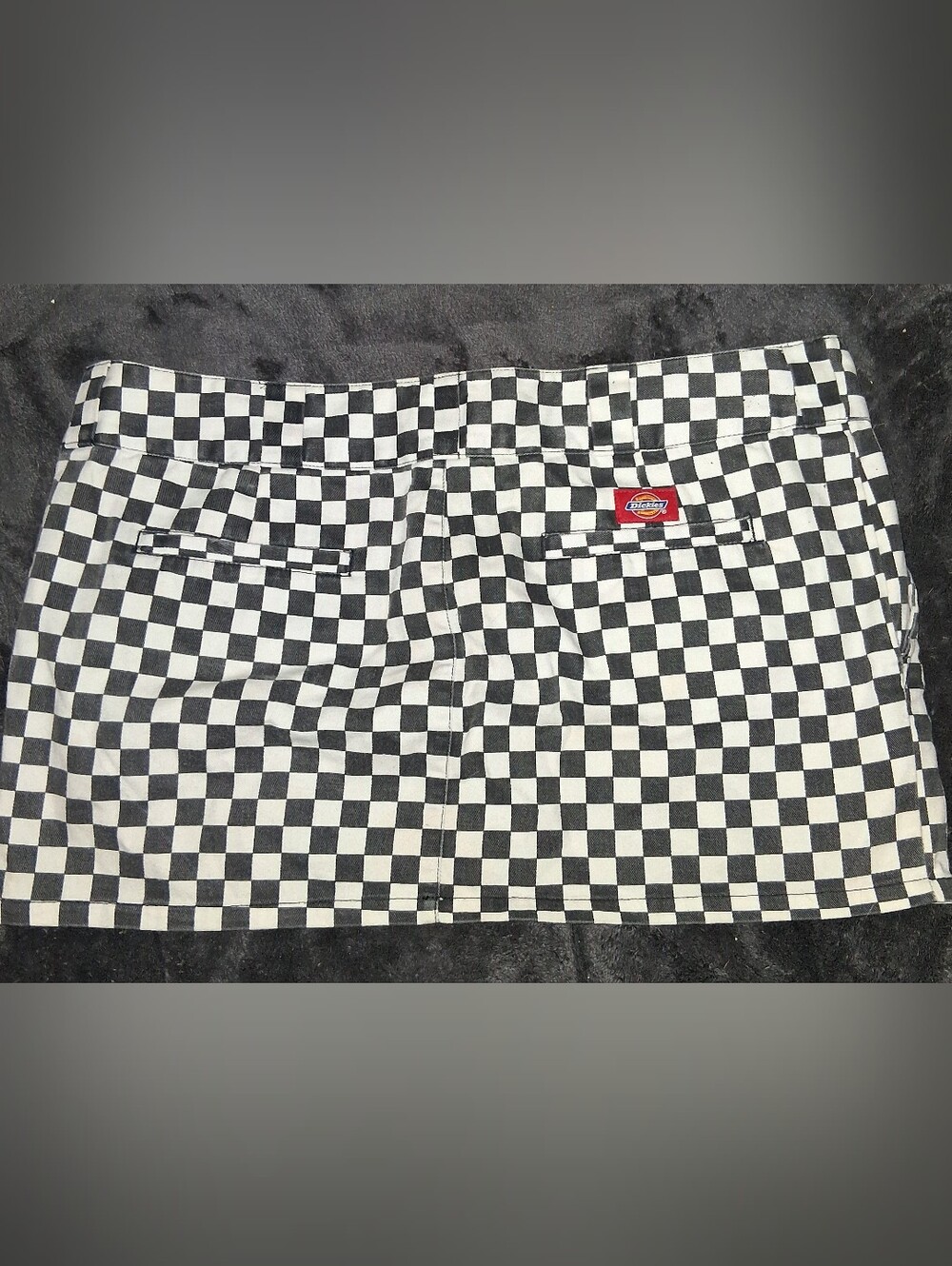 Dickies Checkerboard Mini Skirt